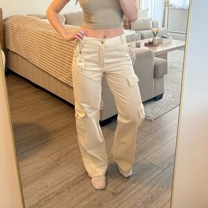 Zara Light Cream Pants
